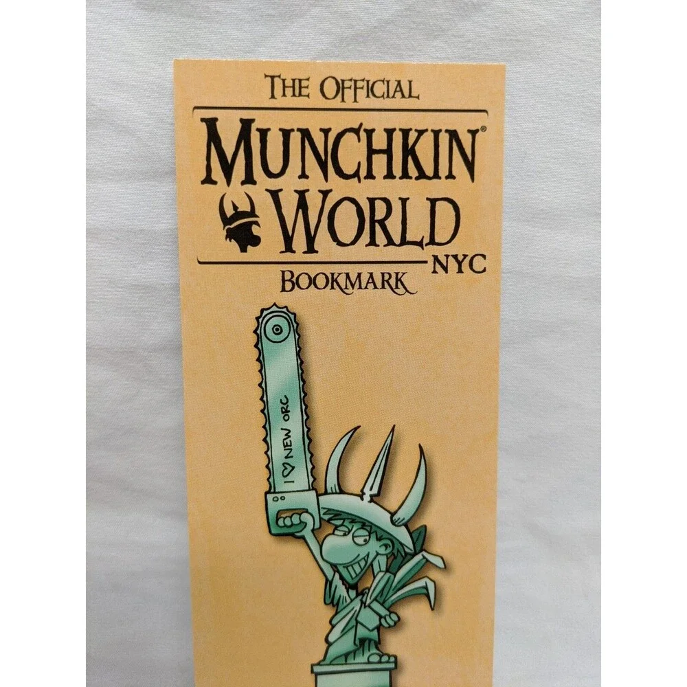 Munchkin World NYC The Official Bookmark